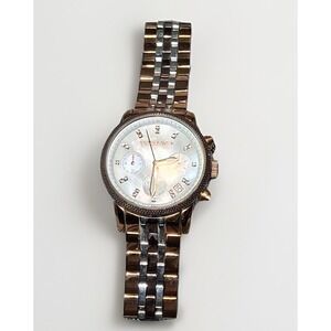 *RARE* MICHAEL KORS Chain Link Bracelet Watch Amazon.com: Michael Kors Lady Nini Three-Hand Gold-Tone  main image 4
